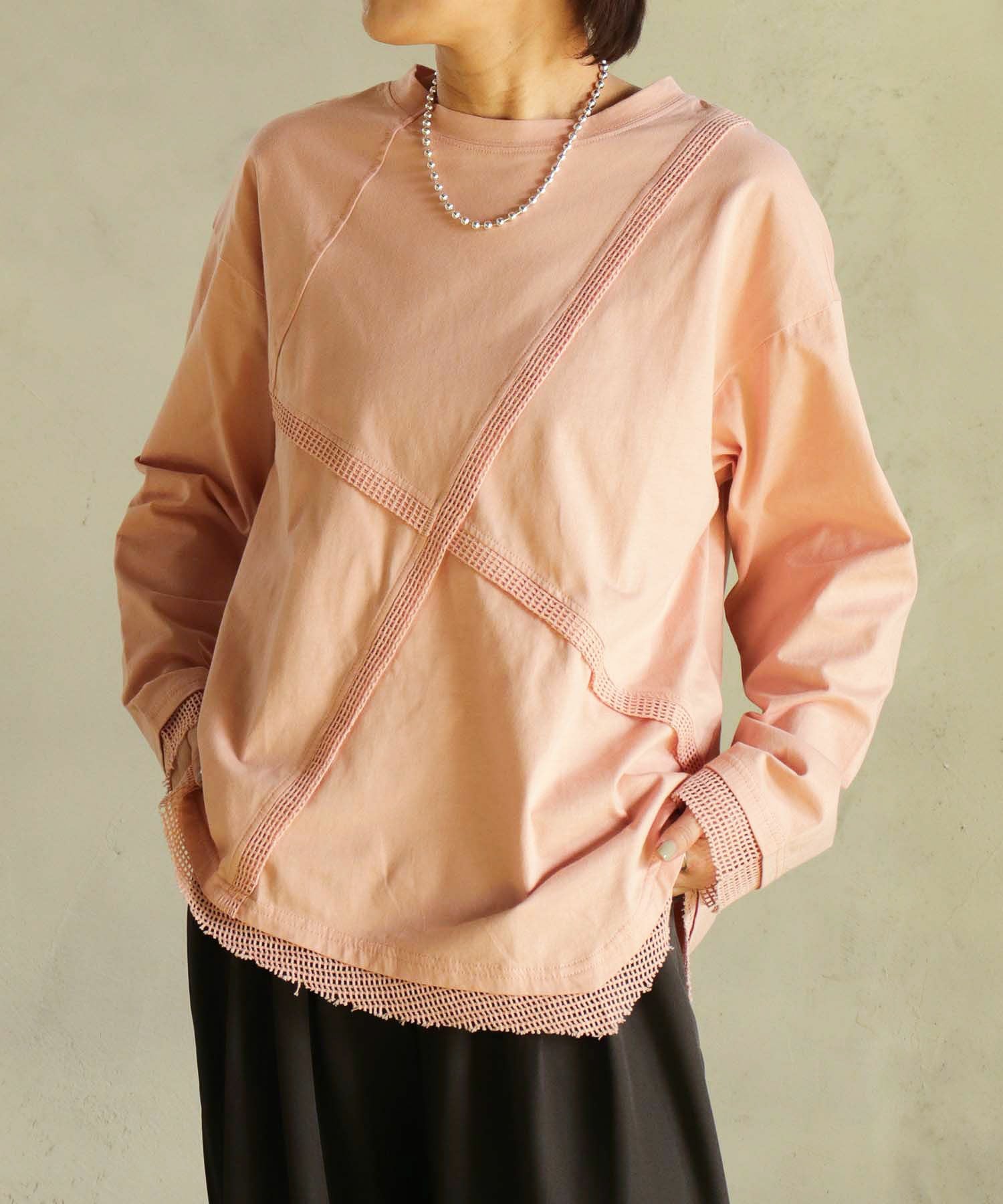 BITTOKO] メッシュ切替ロンT | biz creek・BITTOKO