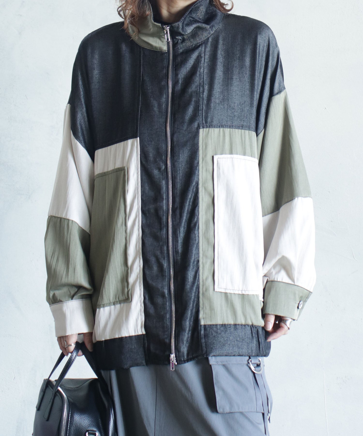 BITTOKO ビットコ デニムニットブルゾン　ジャケット アウター | biz creek・BITTOKO
